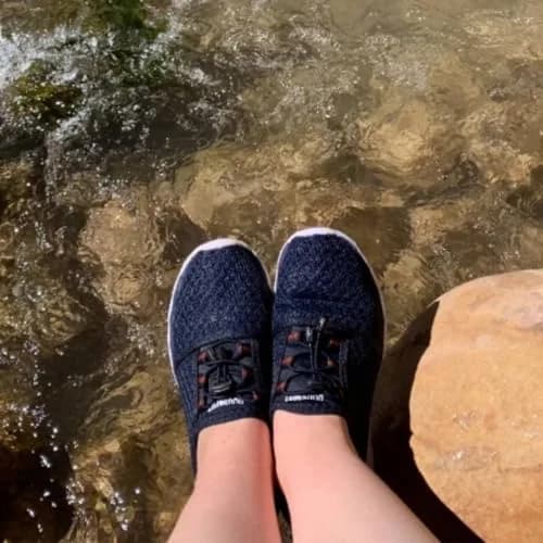DOUSSPRT Water Shoes for Men | Quick Dry Breathable Mesh, Open Mesh, Flat Heel, Size 10 thumbnail 2
