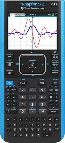 Texas Instruments TI-Nspire CX II CAS Color Graphing Calculator with Student Software (PC/Mac) | Advanced Math & Science Tool thumbnail 1