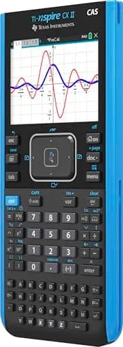 Texas Instruments TI-Nspire CX II CAS Color Graphing Calculator with Student Software (PC/Mac) | Advanced Math & Science Tool thumbnail 3