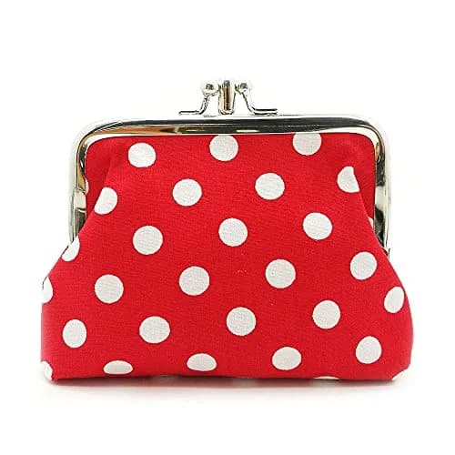 Sanxiner Coin Purse Retro Kiss-lock Floral Wallet | Vintage Small Wallet for Women thumbnail 4