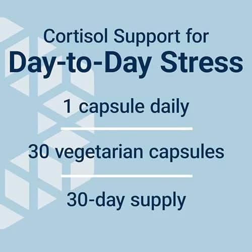 Life Extension Cortisol-Stress Balance Capsules 30 Count | Clinically Studied Stress Support thumbnail 5