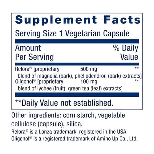 Life Extension Cortisol-Stress Balance Capsules 30 Count | Clinically Studied Stress Support thumbnail 3
