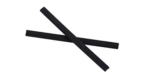 NicelyFit Black Replacement Temple Arms for Oakley Pitchman OX8050 Eyeglass Frames (69mm) | Skin-Friendly Silicon Rubber thumbnail 2