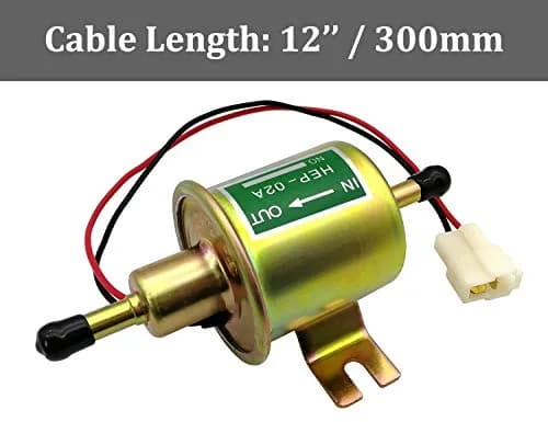 HiQltyla 12V Electric Fuel Pump 3-8 PSI Copper | Reliable Diesel Gas Pump thumbnail 3