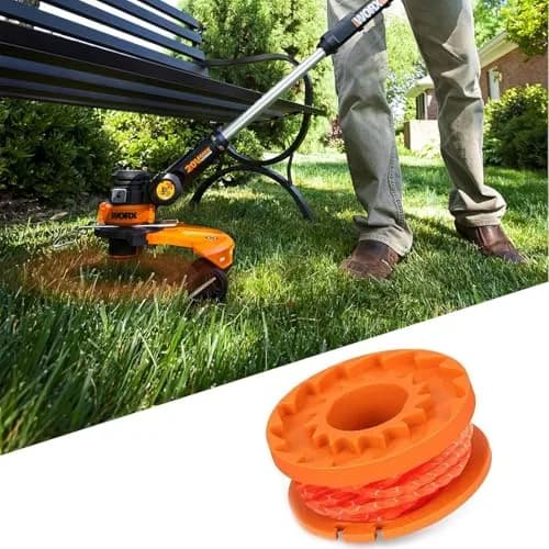 LEIMO KPARTS Trimmer Spool Line for Worx WA0010 | Durable 11ft 0.065" Nylon, Compatible with Worx WG Series, 14 Pack thumbnail 7