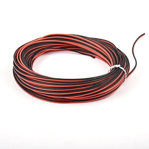 Haerkn 20awg Silicone Electrical Wire 2 Cores 25ft | Tinned Copper, 600V, Flexible thumbnail 4