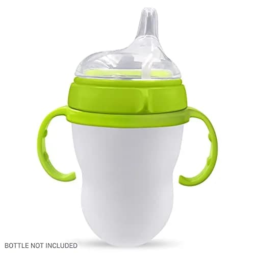 ANPEI Sippy Cup Soft Spout Transitional Nipple Kit for Comotomo Baby Bottles, 5 oz and 8 oz (1 Count) thumbnail 3