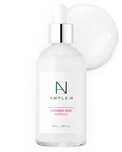 AMPLE:N Ceramide Shot Ampoule 100ml (3.38 fl oz) | Korean Barrier Repair Serum for Dry, Sensitive Skin thumbnail 1