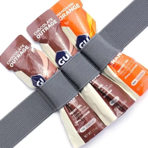 RJ-Sport Race Number Belt - Triathlon Race Belt BIB Holder with 6 Energy Gel Loops for Triathlon, Marathon, Running & Cycling | Fully Adjustable thumbnail 4