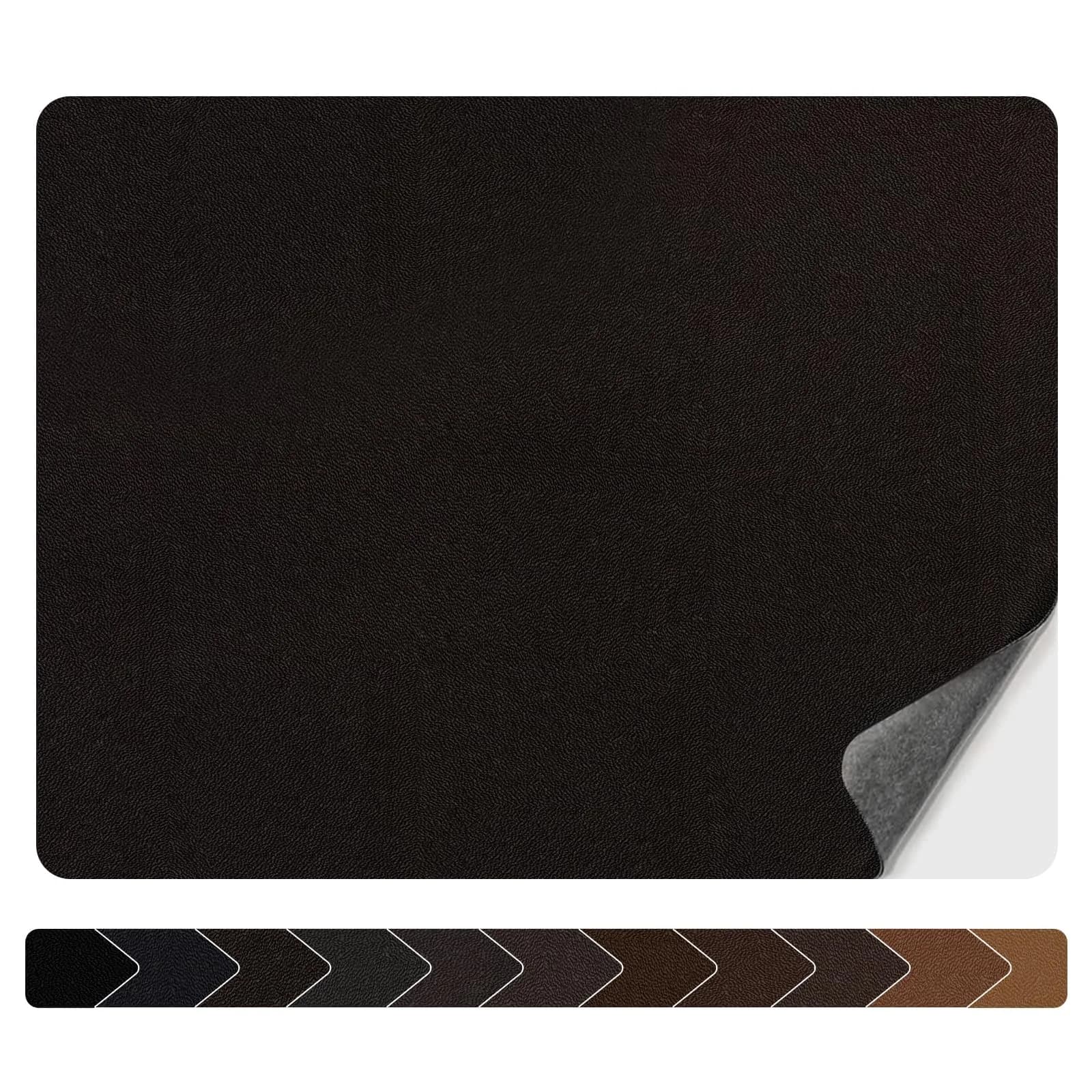 Numola Leather Repair Patch, 8×11 Inch Self-Adhesive Dark Brown | Waterproof, Strong & Easy to Use - main product image
