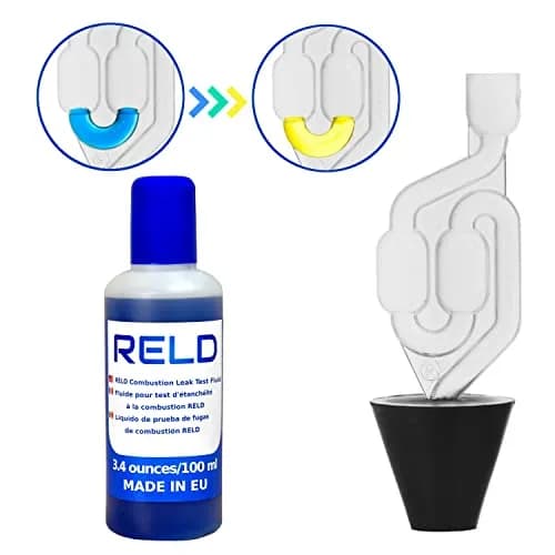 RELD Head Gasket Leak Detector Kit Combustion Test for 50 Checks | European Quality, Safe & Fast thumbnail 2