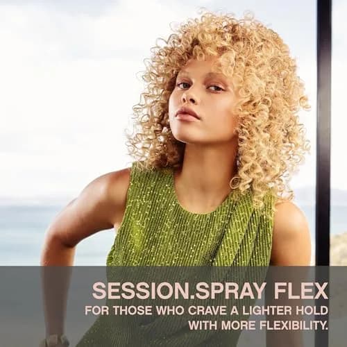 KEVIN.MURPHY SESSION.SPRAY FLEX Flexible Finishing Spray, 3.4 fl oz | Humidity Resistant, Lightweight Hold for All Hair Types thumbnail 2