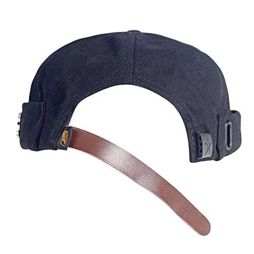 jerague 2 Piece Brimless Docker Cap Adjustable Leather Buckle | Casual Unisex Style thumbnail 4