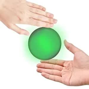DSJUGGLING Glow in The Dark Acrylic Contact Juggling Ball 76mm (3 Inches) | Non-Toxic thumbnail 4