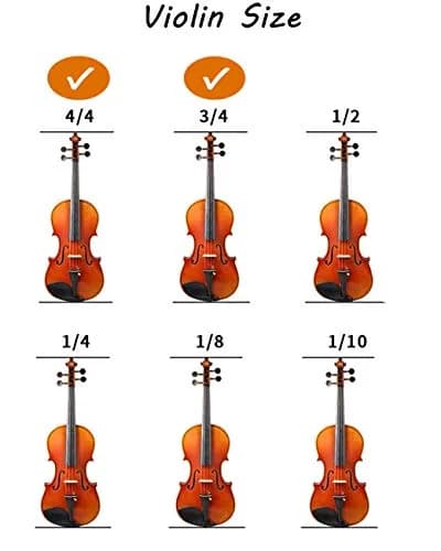 SUEWIO Violin Shoulder Rest for 4/4-3/4 Size with Collapsible Feet, Includes Practice Mute & Rosin | Adjustable Height & Width thumbnail 5