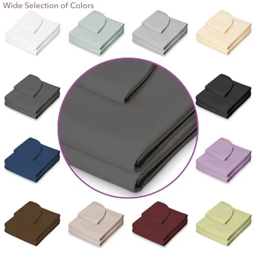 Saloniture Microfiber Massage Table Sheet Set 3-Piece Gray | Soft, Breathable, and Stain-Resistant for Professional Use thumbnail 5