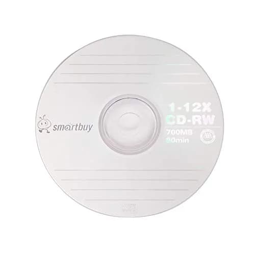Smartbuy CD-RW 10 Pack 700MB 80Min | High-Speed Rewritable Discs for Data & Audio thumbnail 2