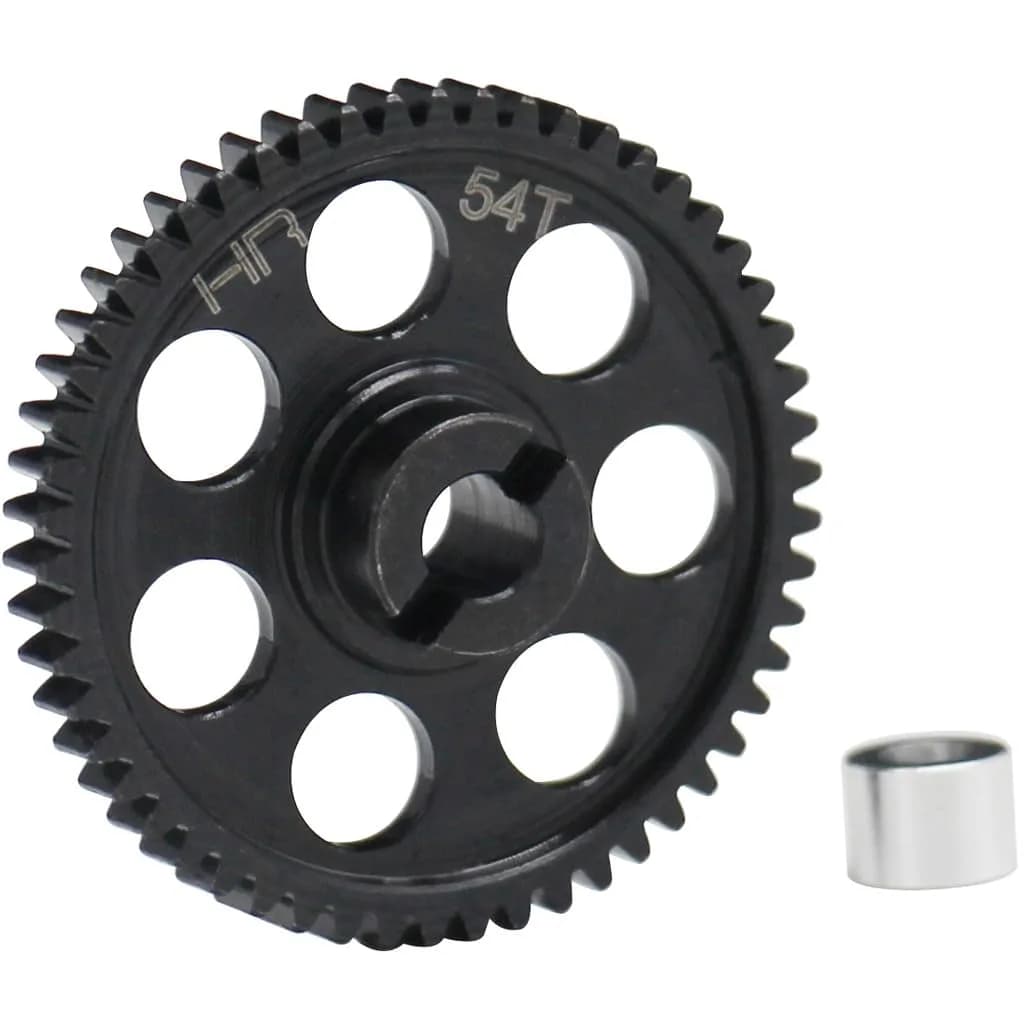 Hot Racing Steel Main Gear 0.5 module 54 Tooth | Durable CNC Steel Gear for Latrax Rally - main product image
