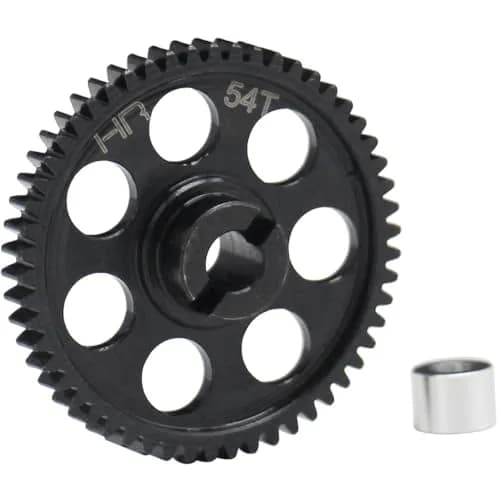 Hot Racing Steel Main Gear 0.5 module 54 Tooth | Durable CNC Steel Gear for Latrax Rally thumbnail 1