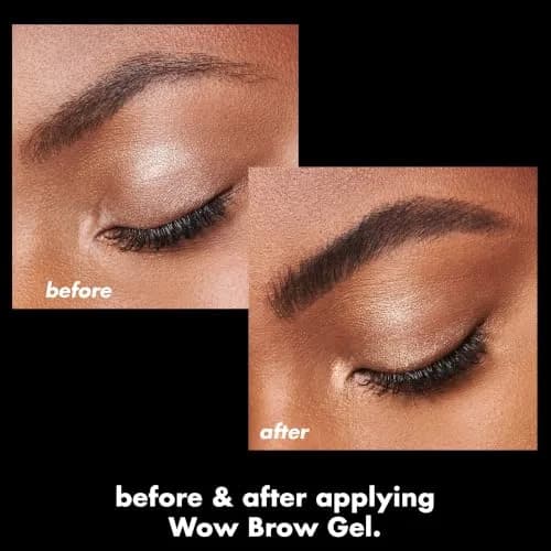 e.l.f. Wow Brow Gel, Volumizing, Buildable, Wax-Gel Hybrid, Taupe | Locks & Adds Natural Volume (100 words) thumbnail 4