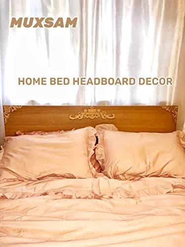 MUXSAM Wood Carved Appliques 30x8 cm (11.81"x3.15") | Vintage Furniture Decals for DIY Projects thumbnail 9