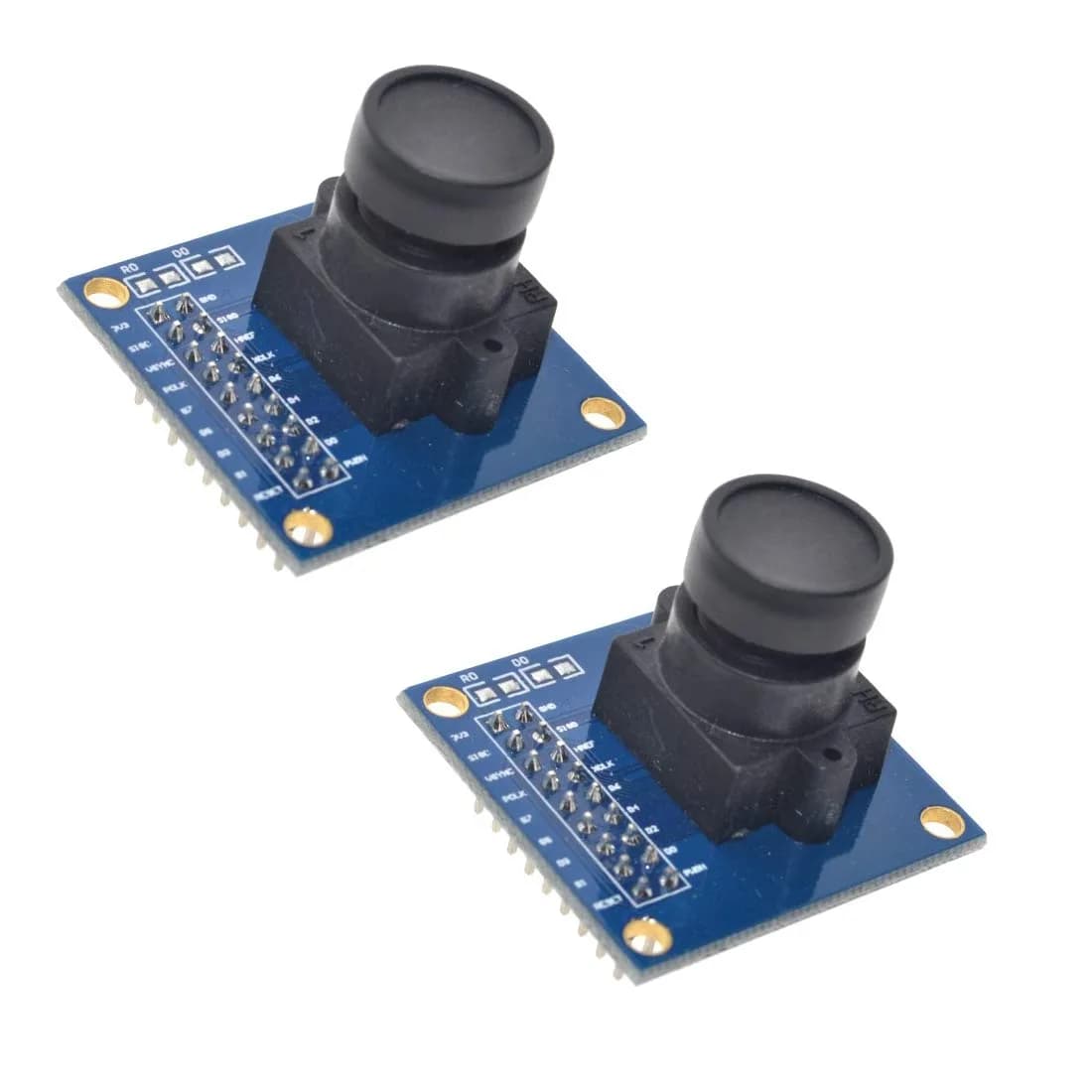 HiLetgo 2pcs OV7670 Camera Module 640x480 VGA | 300KP CMOS for Arduino ARM FPGA - main product image