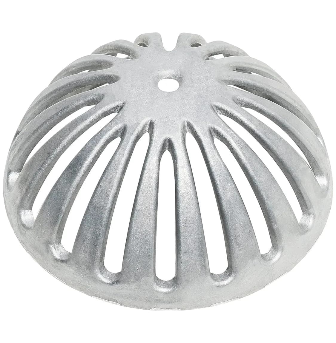 Leyso Heavy Duty Aluminum Dome Floor Drain Cover and Drain Strainer 5-1/4" | Durable Outdoor Drain Cover for Restaurant & Home - main product image