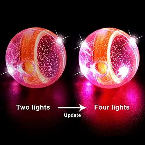 Crestgolf Glowing LED Golf Ball 6 Pack | Bright Night Glow for Golf Practice & Night Golf thumbnail 5