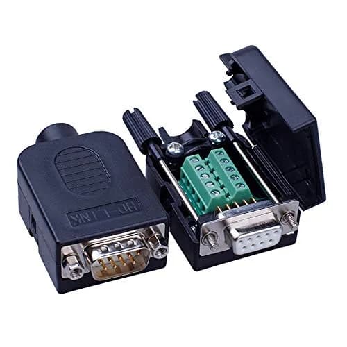 ANMBEST DB9 Solderless RS232 Serial to 9-Pin Female Terminal Adapter 2-Pack | Connect Legacy Devices in India thumbnail 5