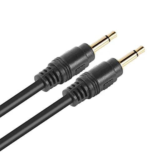 TENINYU 3.5mm Mono Cable - 12V Trigger, IR Infrared Sensor Receiver Extension Extender, 1.09m (3.58ft) | Connects A/V Components with Mono Audio thumbnail 3