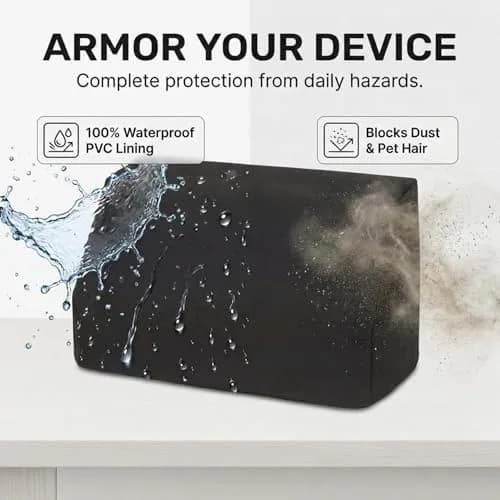 DigitalDeckCovers Dust Cover for Epson FastFoto FF-680W & Others | Anti-Static, Water-Resistant, Custom Fit thumbnail 6