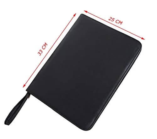 erofa 48 Fountain Pen Case PU Leather, Rollerball Pen Display Holder Bag 33cm (12.99in) | Organizes 48 Pens Securely thumbnail 4