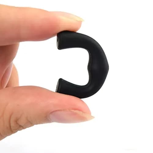 EOUS Black Archery Recurve Bow Finger Guards with Nocking Points | 0.9 inch (1 Finger) & 1.8 inch (2 Finger) thumbnail 5