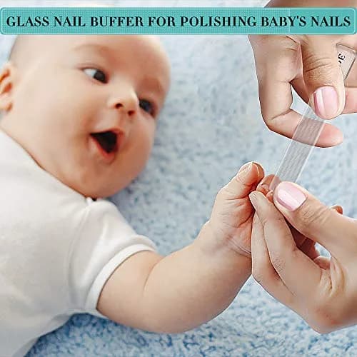 DRMODE Nano Glass Nail File 2PC | Harmless, Reusable & Washable for Natural Nails thumbnail 6