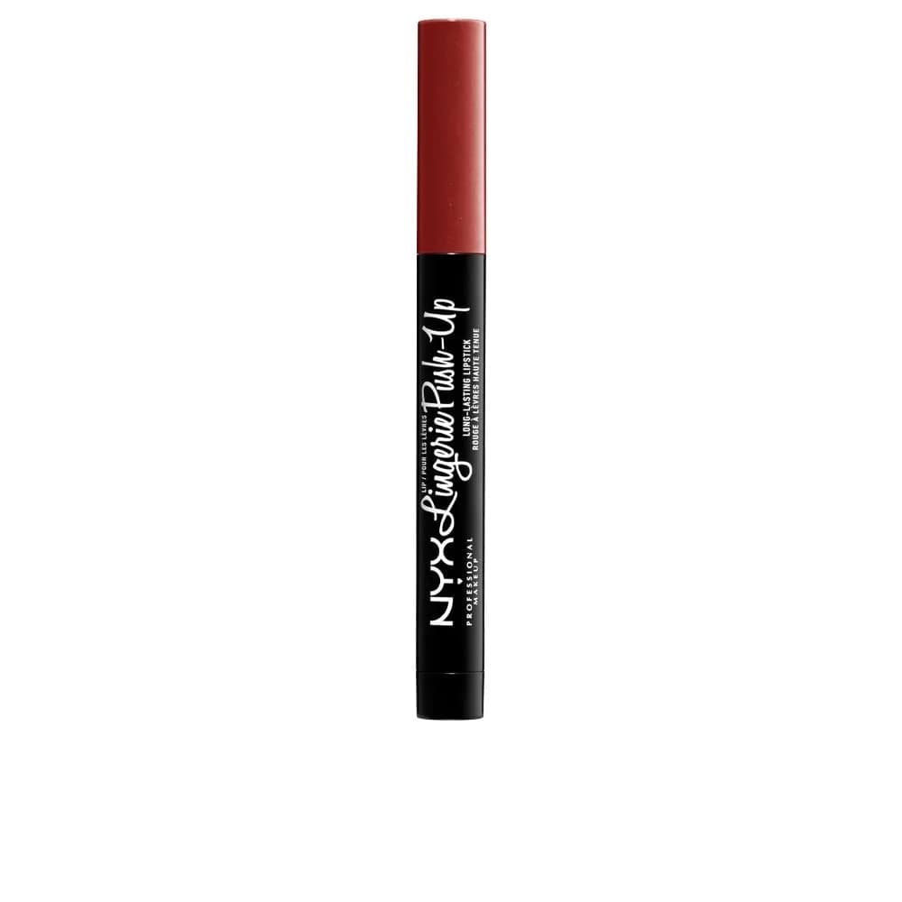 NYX PROFESSIONAL MAKEUP Lip Lingerie Push-Up Long Lasting Plumping Lipstick - After Hours (Warm Brown Nude) | Matte Nude Lipstick with Plumping Power — Seduction