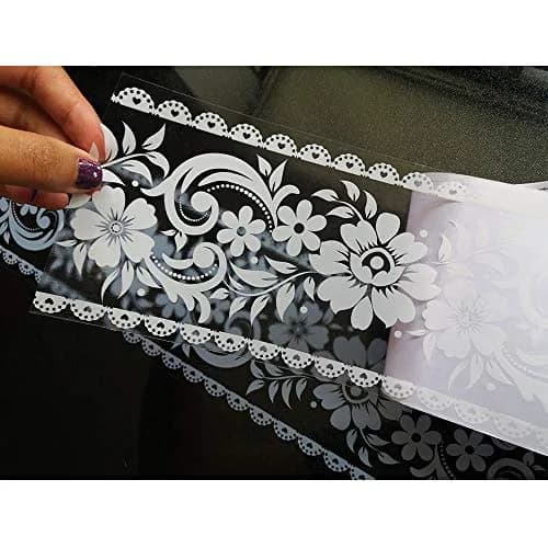 AS sale Floral Lace Wallpaper Border 10m x 10cm | Self-Adhesive, Waterproof, Easy Install thumbnail 2