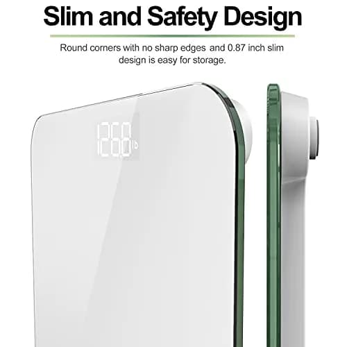 RENPHO Digital Bathroom Scale for Body Weight, 180kg (400lb) | Accurate Readings thumbnail 5