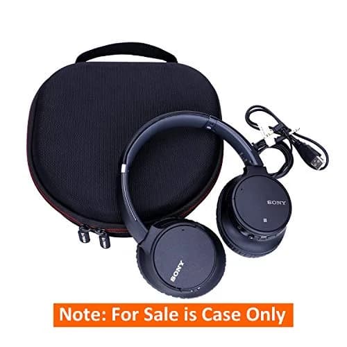 L LTGEM Case for Sony WH-CH720N/WH-CH520 Noise Canceling Wireless Headphones Gray | Hard Travel Cover 9"L thumbnail 5