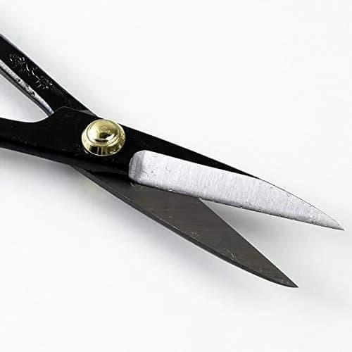 Wazakura Satsuki Bonsai Scissors 7in (180mm) Black | Japanese Carbon Steel Pruning Shears thumbnail 8