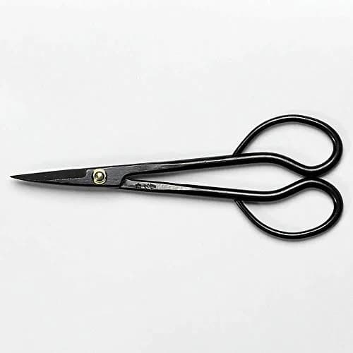 Wazakura Satsuki Bonsai Scissors 7in (180mm) Black | Japanese Carbon Steel Pruning Shears thumbnail 4