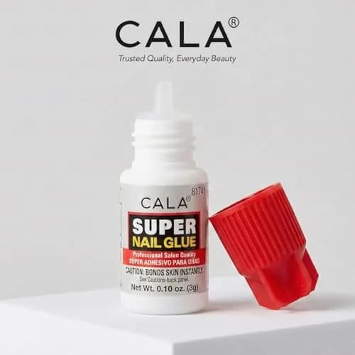 CALA Super Nail Glue Professional Quick Dry Adhesive 4 x 0.10 Fl Oz (0.4 Fl Oz Total) | Salon Quality Strong Hold for Natural Nail Repair thumbnail 6