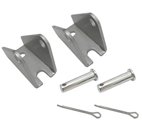 Vicue Heavy Duty Steel Mounting Bracket for Linear Actuator | 2pcs, 159kg Load, 180° Rotation thumbnail 3