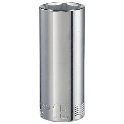 CRAFTSMAN Deep Socket, 19MM, 3/8-Inch Drive, 6-Point | Chrome Vanadium Steel, Corrosion Resistant thumbnail 1