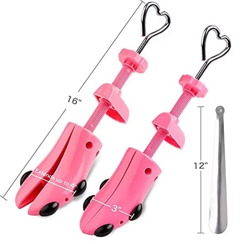 Topsome Shoe Stretcher for Women US 5.5-10 | 4-Way Expander Widener for Wide Feet & Bunions thumbnail 6