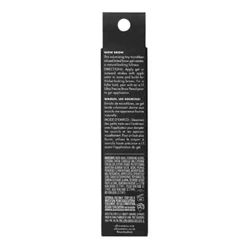 e.l.f. Wow Brow Gel, Deep Brown | Volumizing Wax-Gel Hybrid Locks Brows thumbnail 7