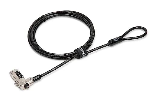 Kensington N17 Combination Laptop Lock | 1.8m (6ft) Carbon Steel Cable, 10,000 Combinations thumbnail 1