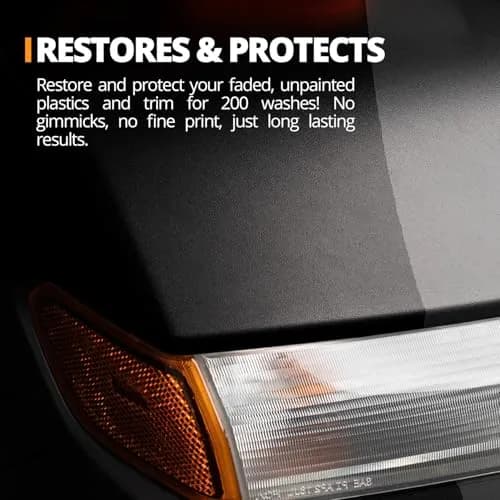 CERAKOTE Ceramic Trim Coat Kit - 10 Wipes | Restores Plastic Trim & Protects from UV Rays thumbnail 3