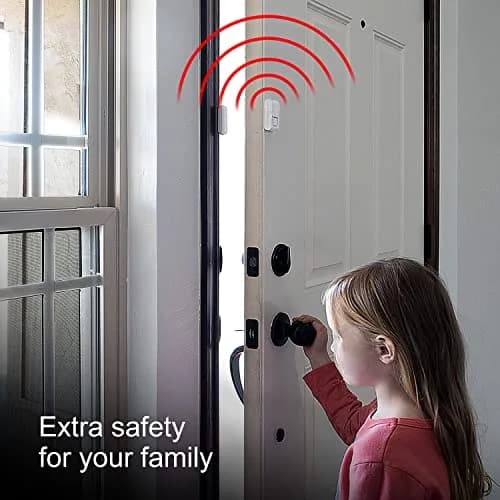 UltraPro Personal Security Window and Door Alarm 5 Pack | 120dB Wireless Chime & Siren thumbnail 5