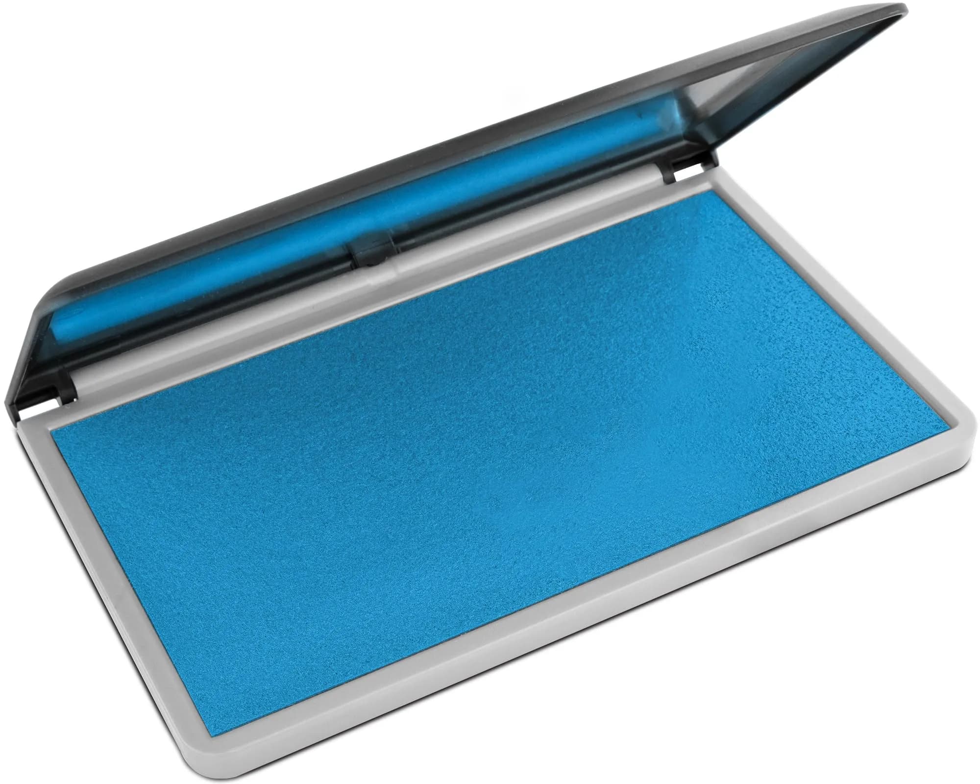 MaxMark Large Premium Light Blue Ink Stamp Pad 17.5cm x 15.9cm (3.5" x 6.25") | Thousands of Crisp Impressions