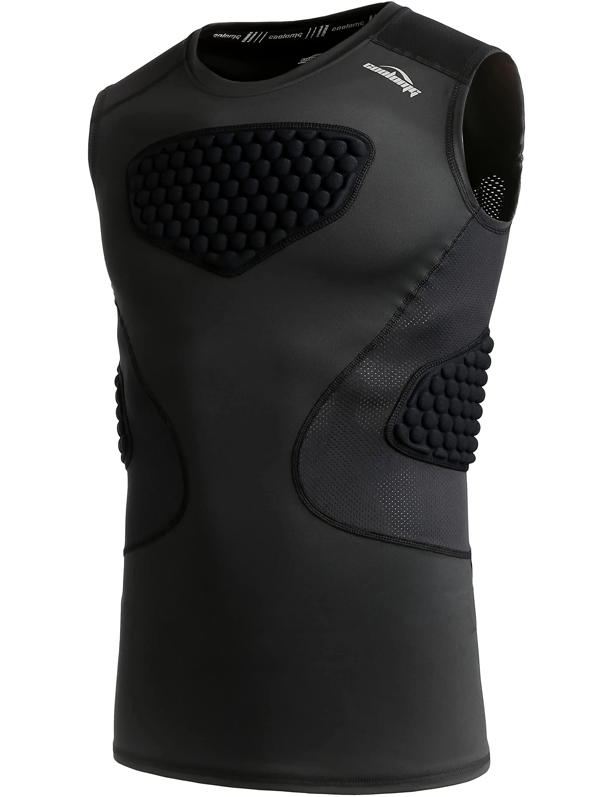 COOLOMG Youth Impact Protection Gear Impact Protection Gear | Breathable, Impact-Absorbing Chest Protector for Kids
